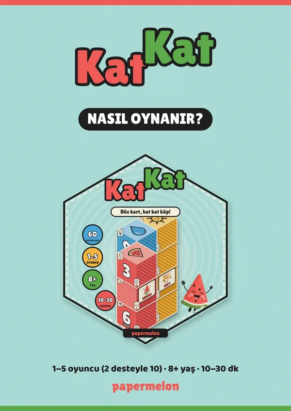 KatKat Nasıl Oynanır kitapçığının kapağı